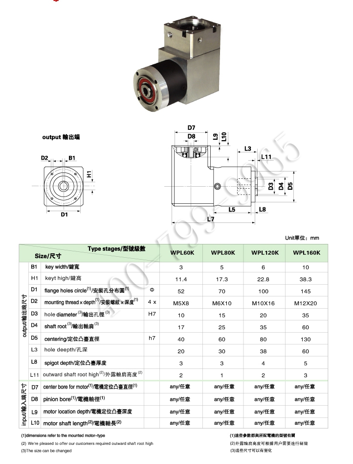 WPL6.jpg WPL系列行星减速机